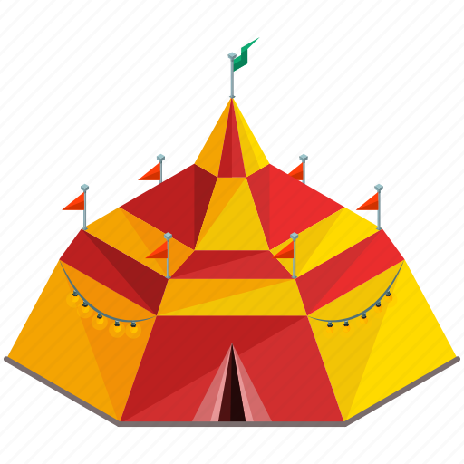 Circus, tent, camp, camping, carnival, festival icon - Download on Iconfinder
