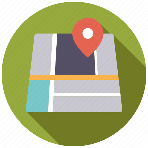 Business, location, map, marker, navigation, office, travel icon - Download on Iconfinder