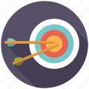 aiming, arrows, business, office, targets