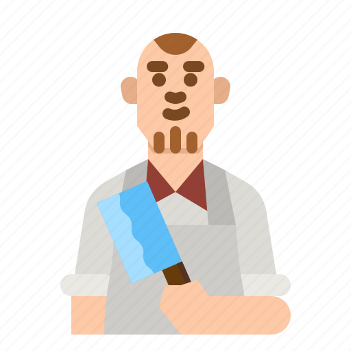 Jobs, meat, occupation, butcher, professions icon - Download on Iconfinder