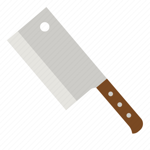Food, knife, butcher, kitchen, cleaver icon - Download on Iconfinder