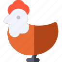 chicken, hen, roast, food, bird, animal, egg, leg, meat, turkey, easter
