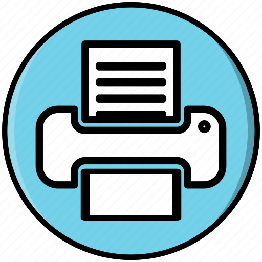 Document, file, print, printing icon - Download on Iconfinder