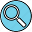 find, search, view, magnifying glass 