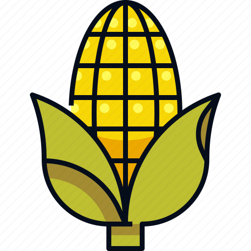 Corn, crops, food, healthy, meal icon - Download on Iconfinder