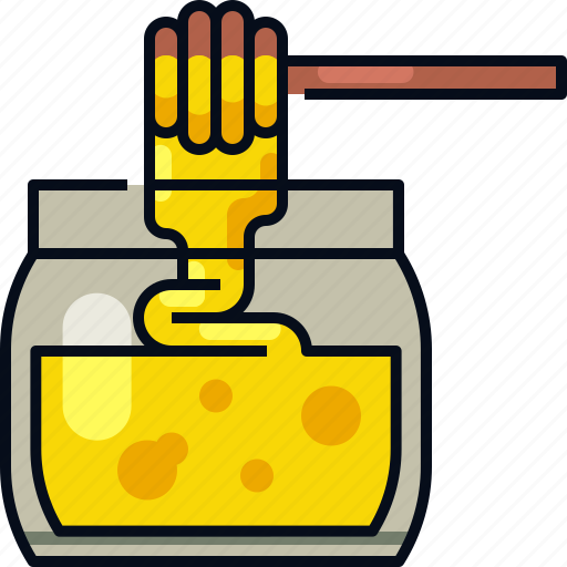 Food, healthy, honey, jar, nature, sweet icon - Download on Iconfinder