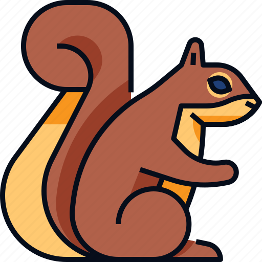 Animal, autumn, rodent, squirrel, wild icon - Download on Iconfinder