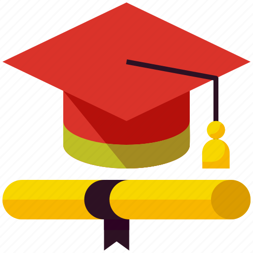 Cap, celebration, degree, diploma, education, event, graduation icon - Download on Iconfinder
