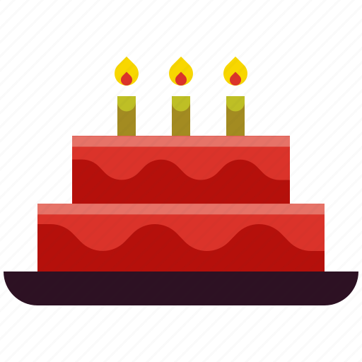 Birthday, birthday party, cake, celebration, decoration, event, party icon - Download on Iconfinder