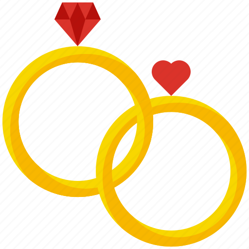 Celebration, event, marriage, rings, romance, wedding icon - Download on Iconfinder