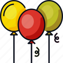 balloon, celebration, decoration, event, festival, party