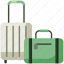 bag, baggage, briefcase, luggage, suitcase, travel