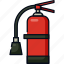 emergency, extinguisher, fire, fire extinguisher, fire safety, protection 
