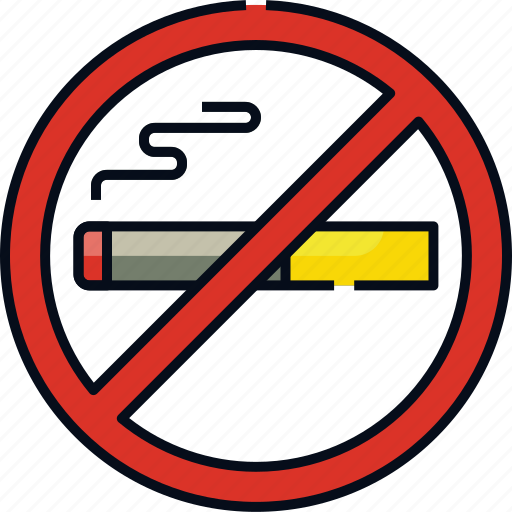 Cigarette, hotel sign, no, no cigarette, no smoking, sign, smoking icon - Download on Iconfinder