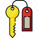 access, door-key, hotel, hotel room key, key, key-tag, room key
