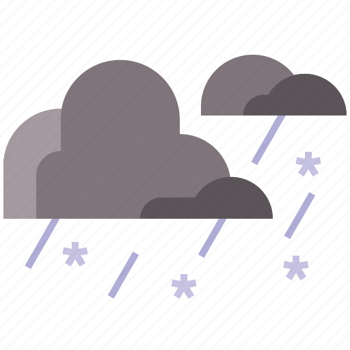 Forecast, rain, sleet, snow, weather icon - Download on Iconfinder