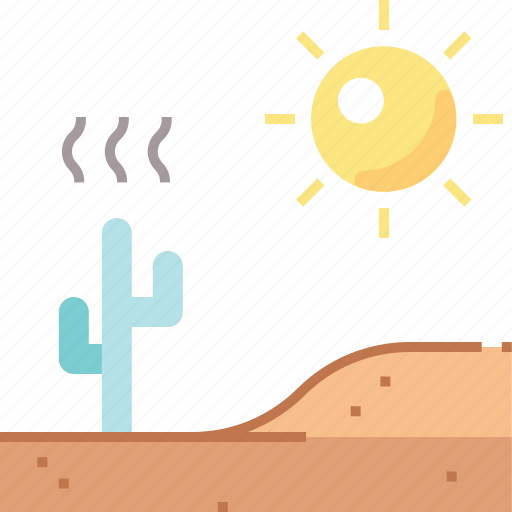 Dry, forecast, hot, sun, weather icon - Download on Iconfinder