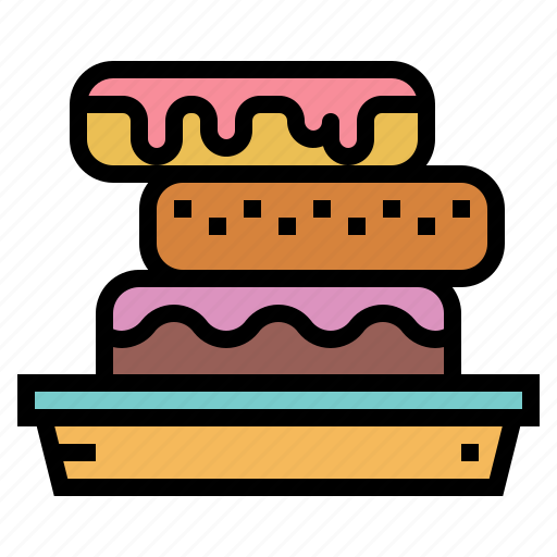 Dessert, doughnut, food, sugar icon - Download on Iconfinder