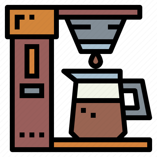 Coffee, drip, filter, machine icon - Download on Iconfinder
