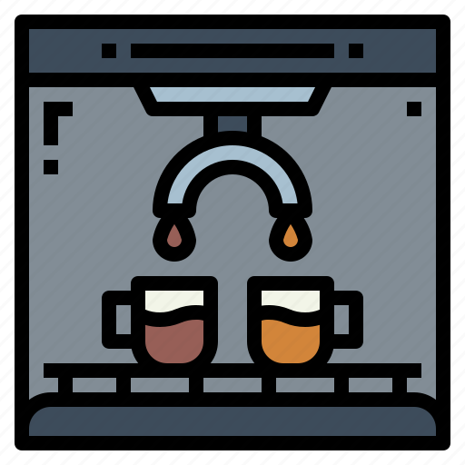 Coffee, drink, espresso, hot, machine icon - Download on Iconfinder