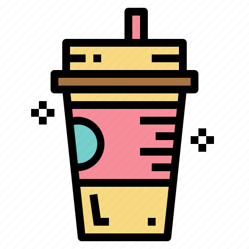 Coffee, cold, drink, food, iced icon - Download on Iconfinder