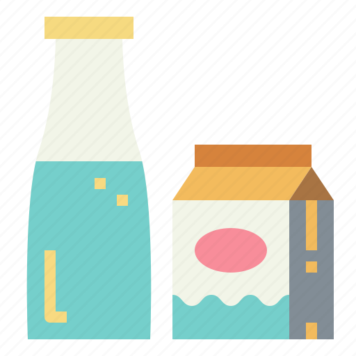 Beverage, breakfast, drink, milk icon - Download on Iconfinder
