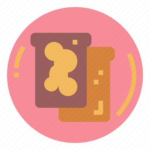 Food, jam, toast, toasted icon - Download on Iconfinder