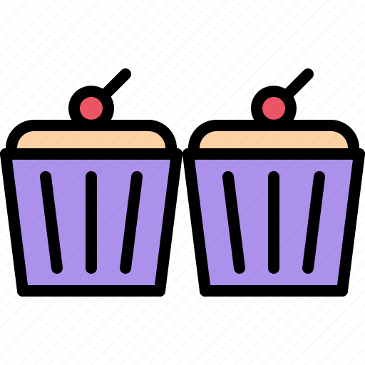 Cafe, cupcake, food, lunch, muffin, restaurant icon - Download on Iconfinder