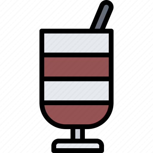 Cafe, food, lunch, pudding, restaurant, souffle, spoon icon - Download on Iconfinder