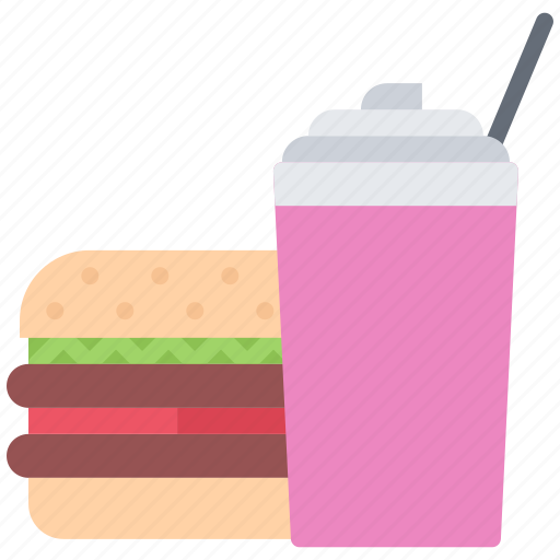 Burger, cafe, food, lunch, milkshake, restaurant icon - Download on Iconfinder