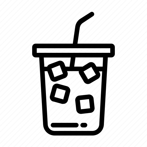 Americano, americano iced, coffee, drink, ice, beverage icon - Download on Iconfinder