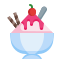 shaved ice, syrup, strawberry, sweet 