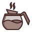 coffee, coffee pot, cup, cafe 
