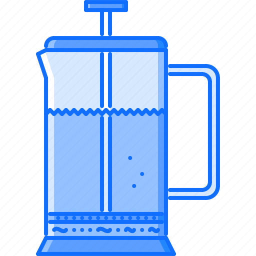 Cafe, french, kettle, press, tea icon - Download on Iconfinder