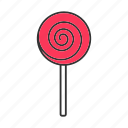 candy, lollipop, lolly, lollypop, stick, sugar, sweet