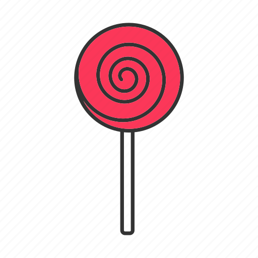Candy, lollipop, lolly, lollypop, stick, sugar, sweet icon - Download on Iconfinder