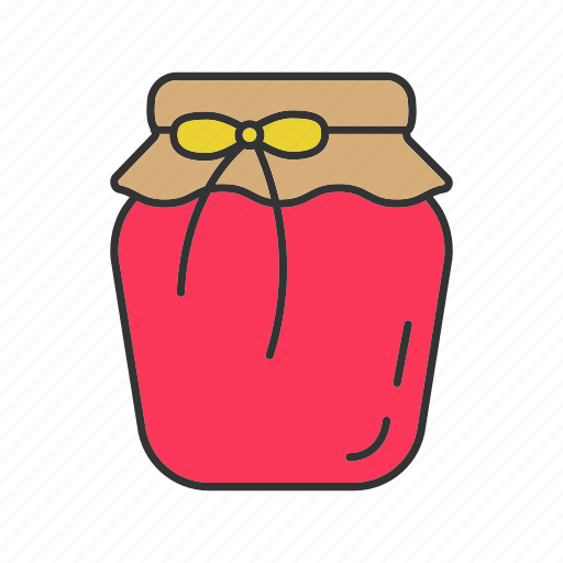 Berry, fruit, jam, jar, jelly, marmalade, sweet icon - Download on Iconfinder
