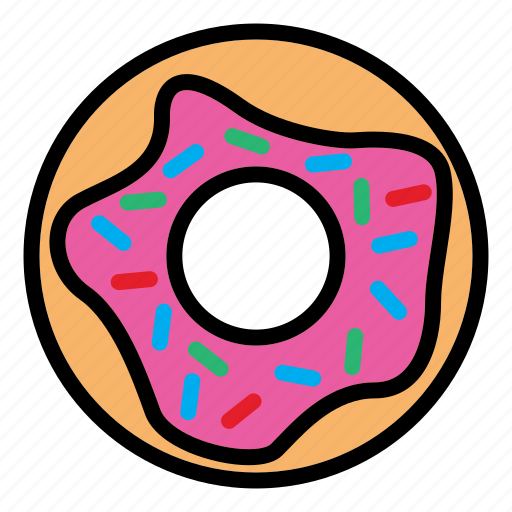 Donuts, sweet, dessert, bakery, donut, doughnut, snack icon - Download on Iconfinder