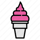 ice cream, dessert, sweet, cream, summer, ice, cone, ice-cream-cone, popsicle