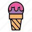 ice cream, dessert, sweet, cream, summer, ice, cone, ice-cream-cone, popsicle 