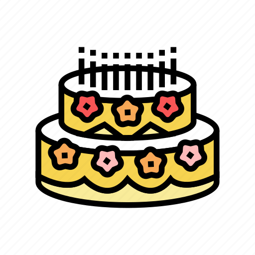 Birthday, cake, food, dessert, party, sweet icon - Download on Iconfinder