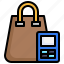 shopping, bag, commerce, calculations, calculation 