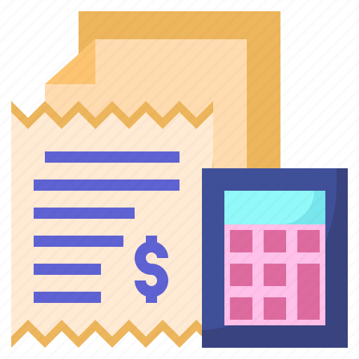 Bill, business, and, finance, payment, invoice, calculator icon - Download on Iconfinder