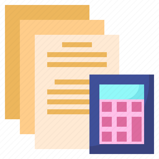 Document2, calculator, accountant, bill, business icon - Download on Iconfinder