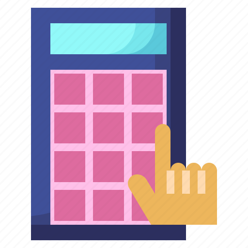Hand, gesture, business, finance, calculation, accounting icon - Download on Iconfinder