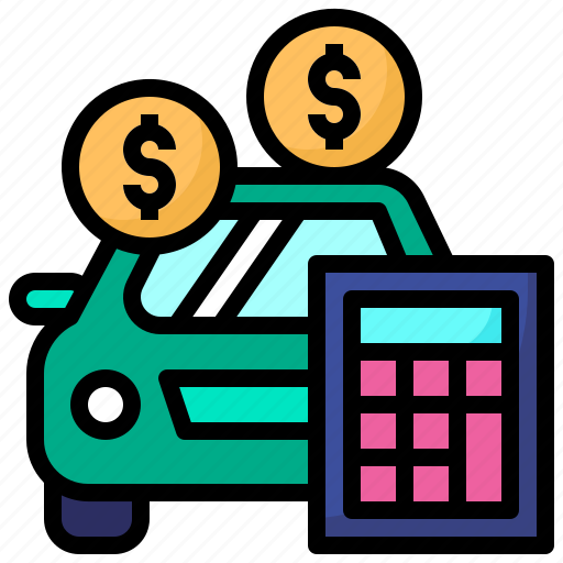 Car, payment, calculation, asset, transportation, automobile icon - Download on Iconfinder