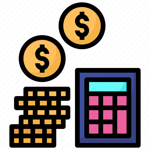 Coin, budget, calculator, finances, accounting icon - Download on Iconfinder