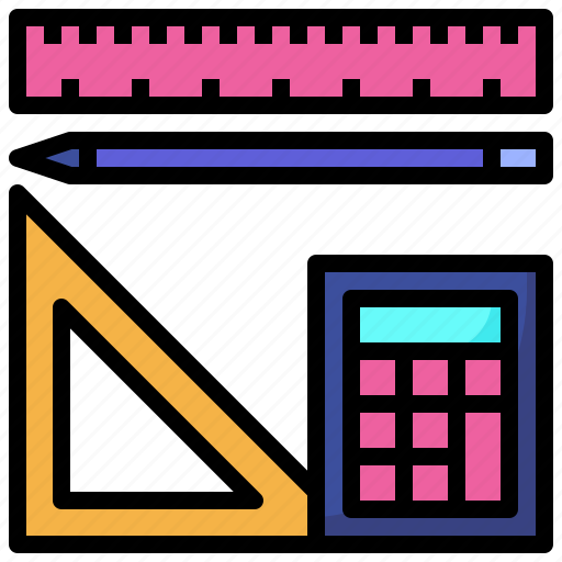 Rulers, school, material, education, calculator icon - Download on Iconfinder