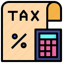 tax, document, file, business, finance, calculator