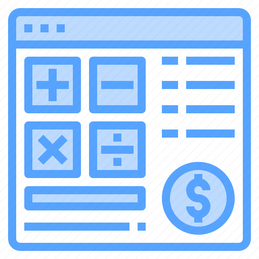 Accounting, browser, business, calculator, finance, management icon - Download on Iconfinder